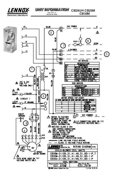 Air conditioner lennox air handler changing blower speed note — refer to wiring diagram located on the unit access panel (or figure 13 above) and blower. Change AC Blower Speed Lennox CB30 - DoItYourself.com Community Forums