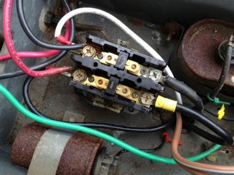 Goodman package heat pump parts. Outdoor ac unit motor install - where did I go wrong ...