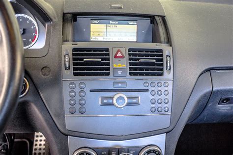 The speakers fried when they put them in. This 2010 Mercedes-Benz C300 adds a Backup Camera and Audio. — Twelve Volt Technologies