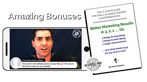 Bonuses - Kevin Bulmer - NoScheduleMan.com