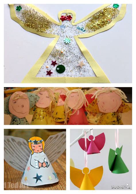 21 Angel Crafts Kids Can Make At Christmas Mommys Bundle