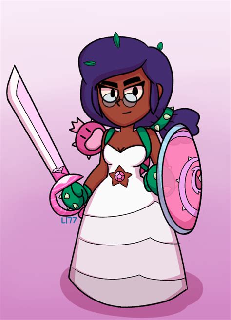 Rosa is a rare brawler who attacks in a flurry of three short ranged punches with her boxing gloves that can pierce through enemies. Rosa Quartz | Brawl Stars by Lazuli177 on DeviantArt