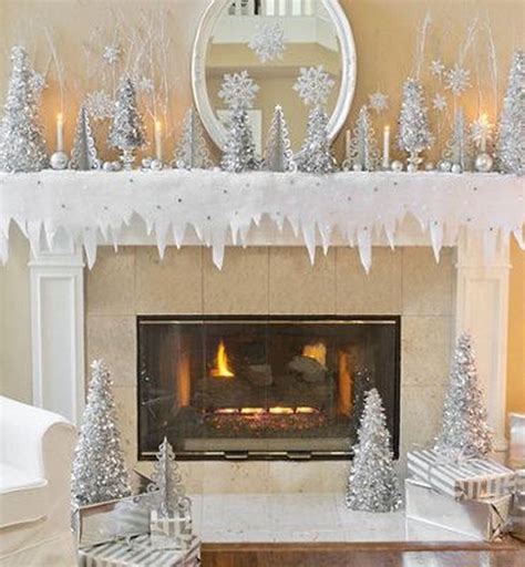 31 Fabulous Winter Fireplace Decor Ideas Best For Living Room