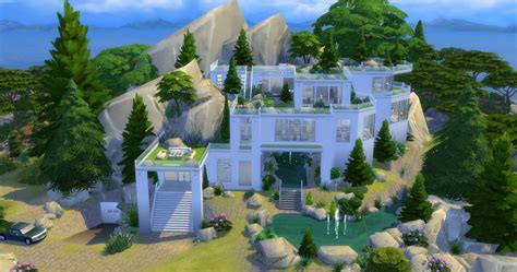 Sims House Design Ideas 15 The Sims 4 Mansions That Are Too Unreal Cloud Hot Girl