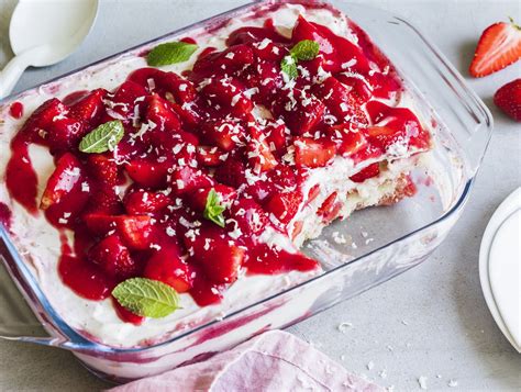 Erdbeer-Lasagne das schnelle Sommerdessert