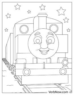 Free THOMAS THE TRAIN Coloring Pages & Book for Download (Printable PDF