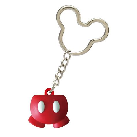 Mickey Mouse Icon Ball Key Chain Disney Mickey Key Ring Mickey