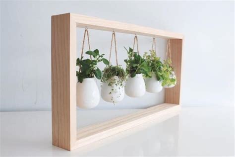 12 Awesome Indoor Herb Garden Ideas The Unlikely Hostess In 2020 Wall Mounted Planters
