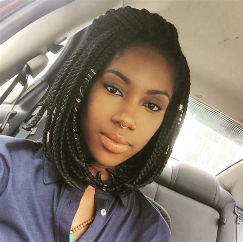 10 Cute Medium Braided Hairstyles For Black Women Cruckers