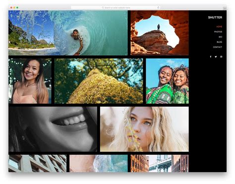 Free Html Photo Gallery Website Templates Free Printable Templates