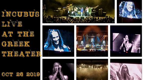 Incubus 20 Years Of Make Yourself At The Greek Theater October 2019