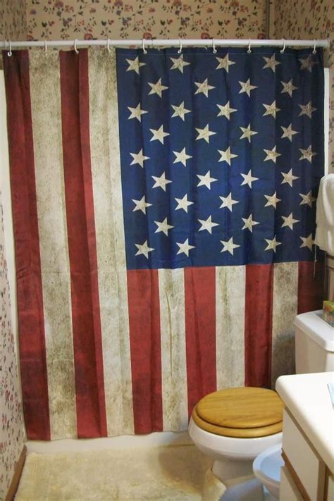Wanderlust decor shower curtain set, animal map of the world for children and kids cartoon mountains forests, bathroom accessories, 69w x 70l inches, by ambesonne. Waterproof Fabric Patriotic American Flag Print Shower Curtain | Kids room paint, Printed shower ...