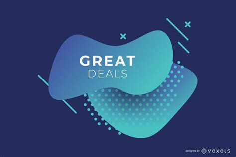 Abstract Blue Business Gradient Banner Design Vector Download