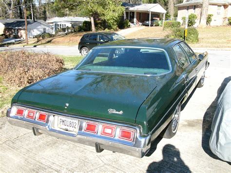 1973 Chevrolet Impala 4 Door Green On Green For Sale In Atlanta