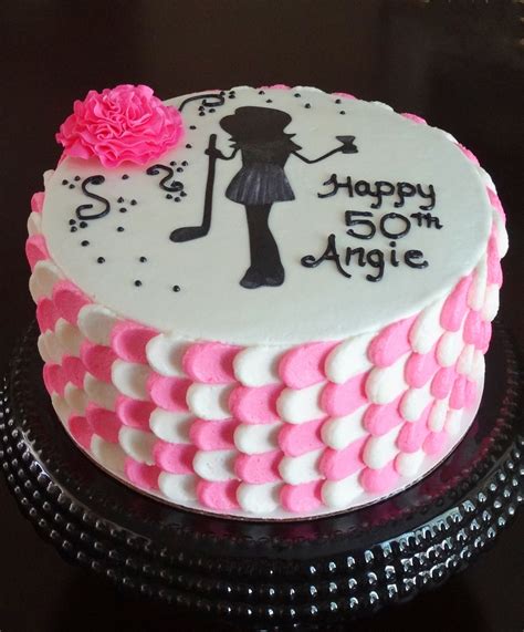 Cakes for men birthday cakes for men fun men s cakes online. Pink And White 50Th Birthday - CakeCentral.com