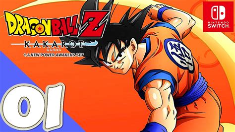Dragon Ball Z Kakarot Switch Gameplay Walkthrough Part Prologue No Commentary Youtube