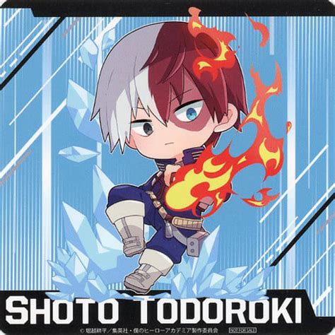 Shoto Todoroki Mini Character Original Coaster My Hero Academia ×