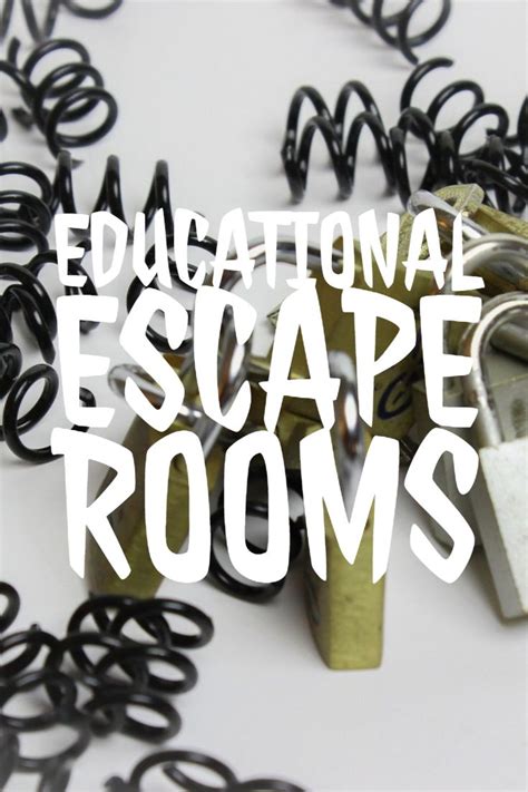Educational Escape Rooms Benefits Examples More Artofit