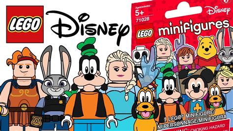 Lego Disney Minifigures Series Black Stands Accessories New You