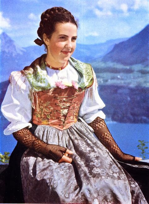 Folkcostumeandembroidery Overview Of Swiss Costume
