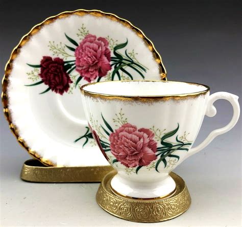 Vintage Royal Imperial Tea Cup And Saucer Floral English Porcelain