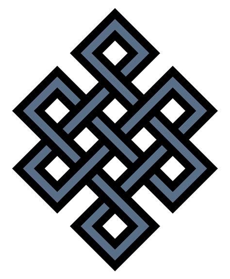 The Eternal Knot Buddhist Symbols Ancient Symbols Celtic Symbols