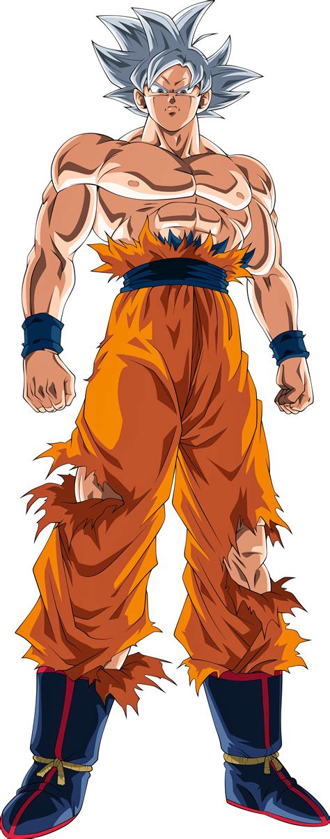 Goku Ultra Instinto Dominado Render By Ssjrose On Deviantart Personajes De Dragon Ball