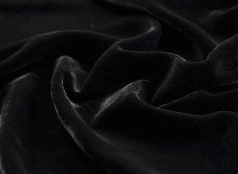 Silk Velvet Black Velvet Fabric 43 Beautiful Fancy Etsy