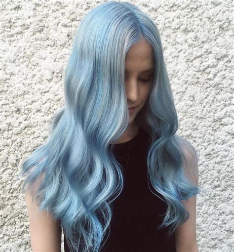 Icy Blue Hair Color Actionable Hair