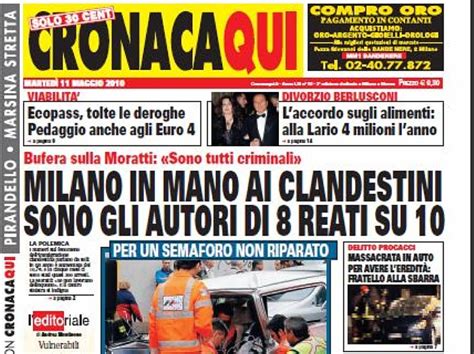 Non riceve alcun finanziamento pubblico nè da parte di oggi cronaca. Perché ha chiuso Cronaca Qui Milano? | Giornalettismo