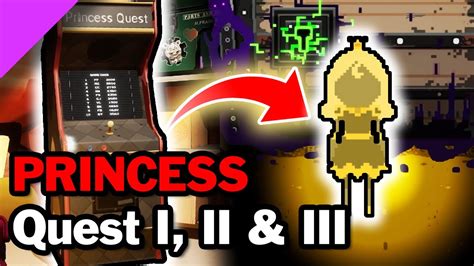where are the princess quest games in security breach