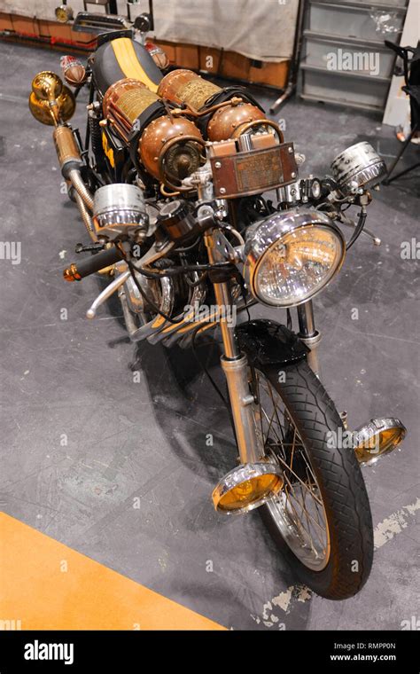 Steampunk Motorcycles Hi Res Stock Photography And Images Alamy