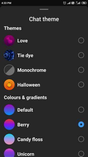 Below these, there are nearly a dozen different basic colour options for all your instagram chats. Fix Unable to Change Instagram Chat Theme on iPhone and ...