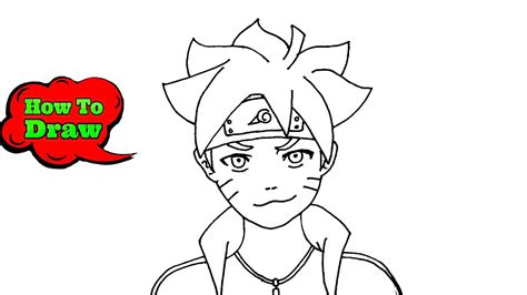 How To Draw Naruto Uzumaki Step By Step Easy Youtube