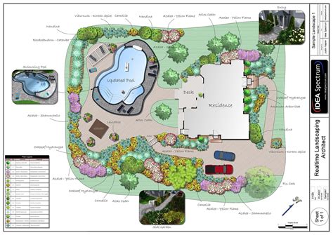 Great Concept Landscape Design Plans Free House Plan Pictures