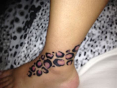 Leopard Tattoo ~~~cute Placement Leopard Print Tattoos Leopard