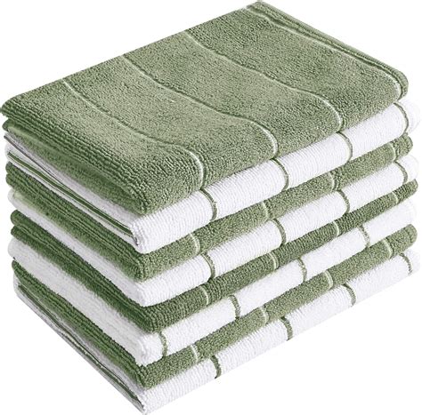 Microfiber Kitchen Towels Super Absorbent Soft And Solid Color Dish