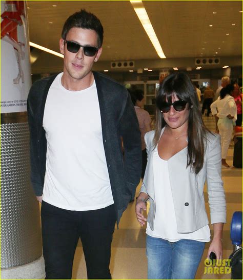 Lea Michele And Cory Monteith So Happy To Be In New York Photo 2893586 Cory Monteith Lea