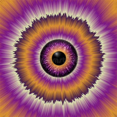 Psychedelic Eye Stock Illustration Image 63470199