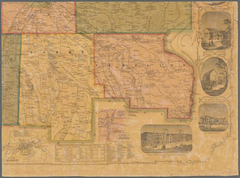 Map Of Tompkins County New York Nypl Digital Collections