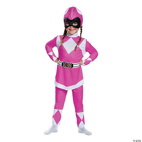 Babytoddler Girls Classic Power Rangers Pink Ranger Costume