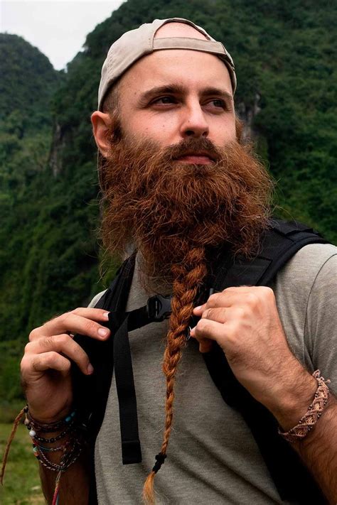 The Viking Beard How To Pull Off The Modern Warrior Look Braided Beard Beard Styles Long