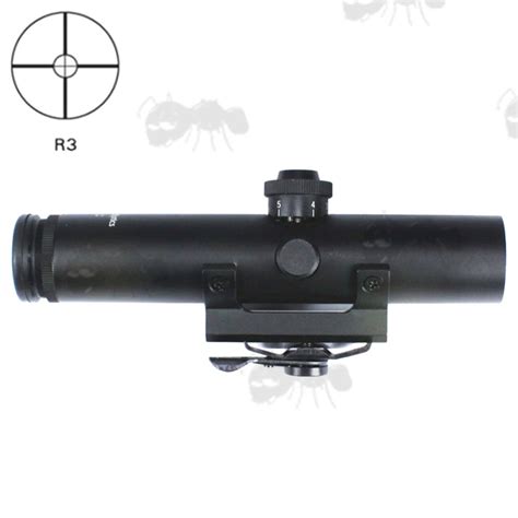 Vector Optics Streak 4x20 Ar 15 Carry Handle Scope M4 M16 Sight