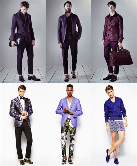 Purple On The Berlutti And Tom Ford Ss14 Runways Runway Fashion High