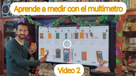 APRENDE A MEDIR CON EL MULTIMETRO Video 2 Mediciones De Voltaje