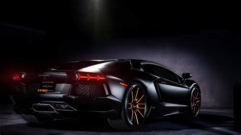 Black Aventador Lamborghini Hd Wallpaper