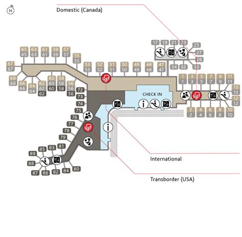 Yul Airport Terminal Map