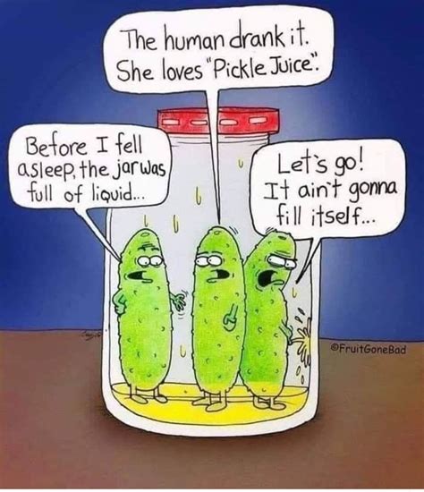 Pin By Sweeteapie On Pickles Funny Fruit Funny Cartoon Pictures Bad