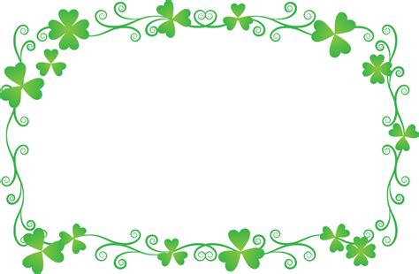 Frame With Clover Clipart Free Download Transparent Png Creazilla