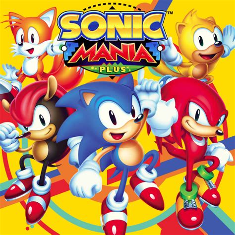 Sonic Mania Plus 2018 Nintendo Switch Box Cover Art